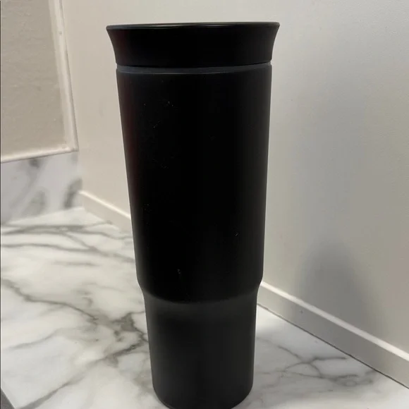 Owala Black Tumbler in very very dark- missing straw - Picture 4 of 8